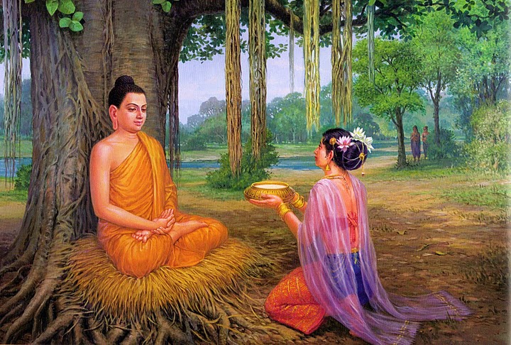 Diamond Sutra – The Buddha eats – 金刚经 – 佛陀吃饭