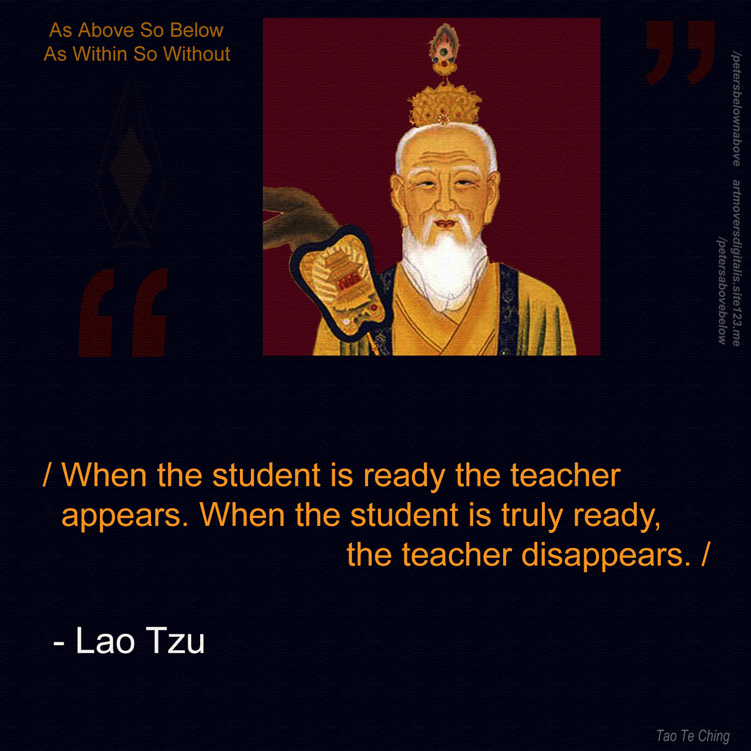 Taoist teachers, students